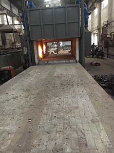 Effects of Car-Bottom Furnaces on Treating Rolls