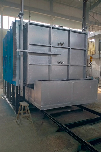 Tilting Type Trolley Electric Furnace Delivered to Kazakhstan